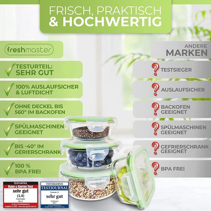 Image du produit Fresh Master Set de boîtes de conservation (1.52 l)