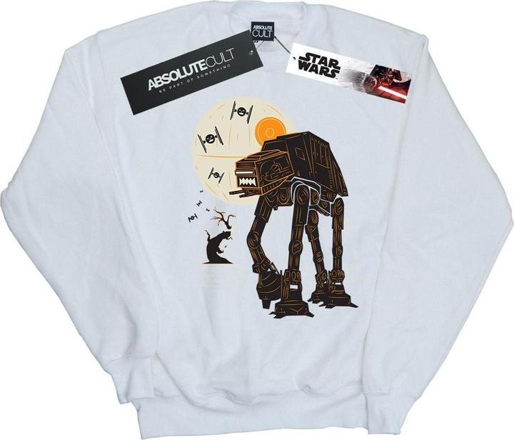 Actual product image Star Wars Womens/Ladies Halloween AT AT Sweatshirt (XL)