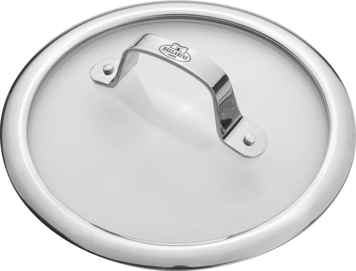 Actual product image Ballarini Glass lid for Alba saucepan, 16cm (16 cm, Metal)