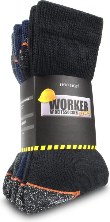 Immagine prodotto Normani 6 paia di calze da lavoro WORKER strong (confezione da 6, 39 - 42)