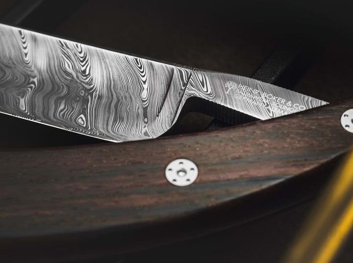 Actual product image Böker Master Cutter Damascus