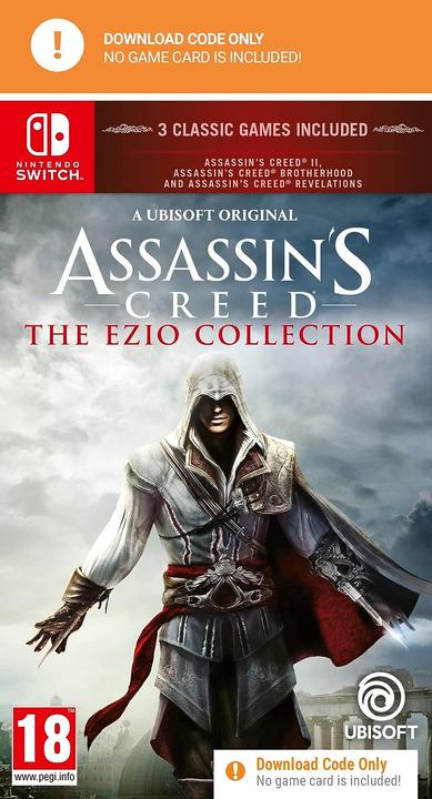 Actual product image Ubisoft Assassin's Creed Ezio Collection ( Code in Box ) (Switch, Switch Lite, Switch OLED)