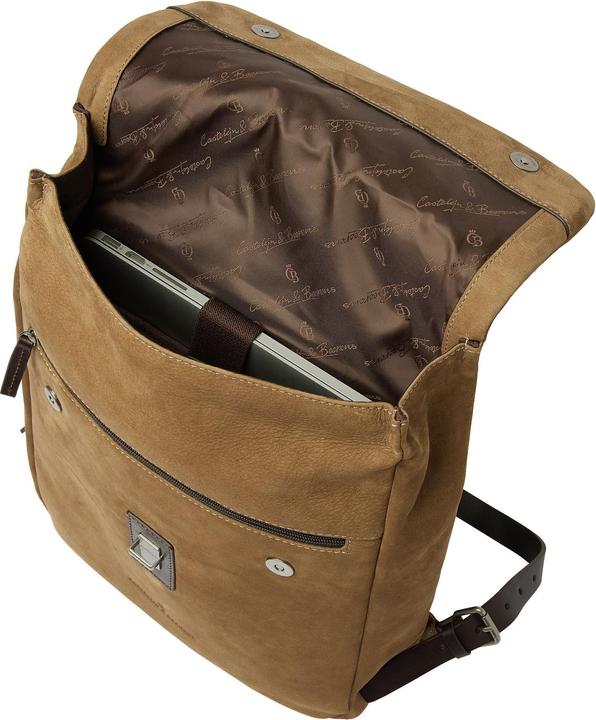Image du produit Castelijn & Beerens Veneto Sac à dos en cuir avec protection RFID 39 cm Compartiment pour ordinateur portable (11 l)