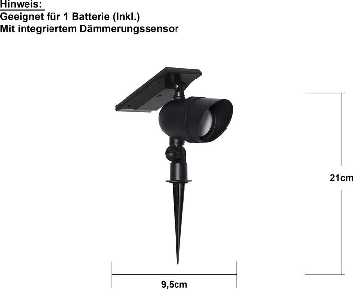 Actual product image Star Trading Powerspot (120 lm, IP44)