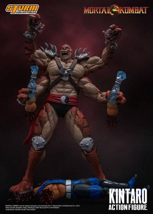 Image du produit Storm Collectibles Mortal Kombat figurine 1/12 Kintaro 18 cm