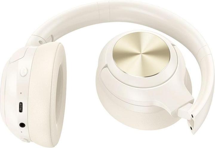 Produktbild Hoco Wireless headphones wireless headphones bluetooth ANC W54 milky white (ANC, 30 h, Kabellos)
