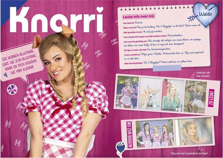 Produktbild K3: 3 Ferkel-Fanbuch mit Aufklebern