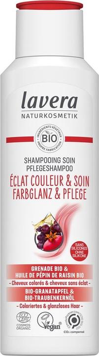 Lavera Shampoo Farbglanz & Pflege Fl 250 ml (250 ml, Flüssiges Shampoo)