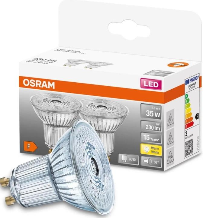 Produktbild Osram LED ST MR16 35 36 GU5,3 WW DUO (GU10, 2.60 W, 230 lm, 1 x, F)