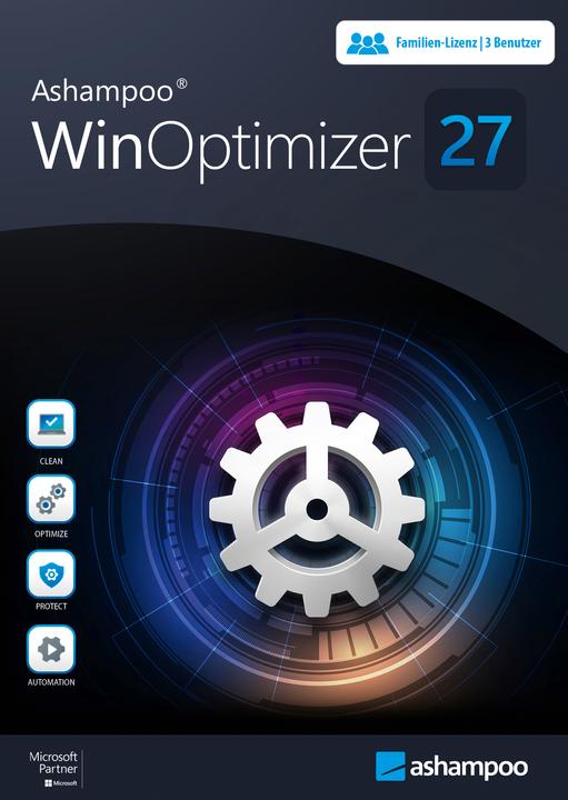Image du produit WinOptimizer 27 Code de téléchargement (1 Utilisateur, 1 Périphériques/Utilisateurs, Illimité)