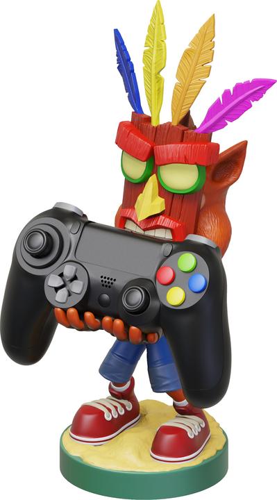 Actual product image Exquisite Gaming Crash Bandicoot: Crash Aku Cable Guy (PC, Mac, Xbox Series X, Xbox One S, Xbox 360, PS4, PS5, Switch)