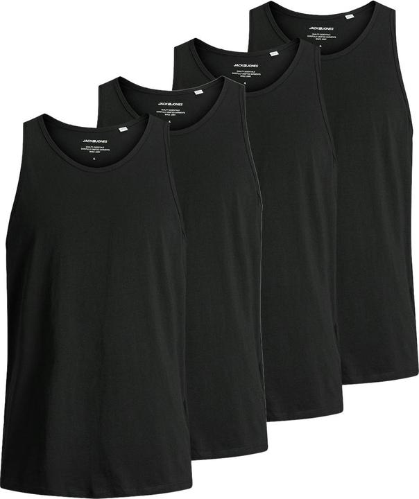 Produktbild Jack & Jones 4er Pack Jacbasic Unterhemd / Tanktop (L)