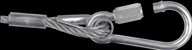 Actual product image Showtec Safety Cable BGV-C1, 100 cm