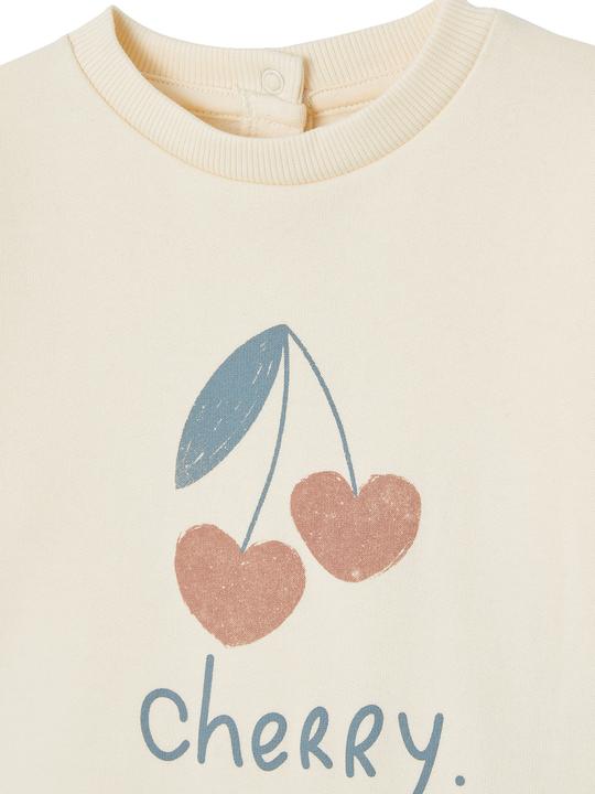 Produktbild Vertbaudet Baby Sweatshirt mit Druckknopfverschluss hinten Basic Oeko-Tex (62)