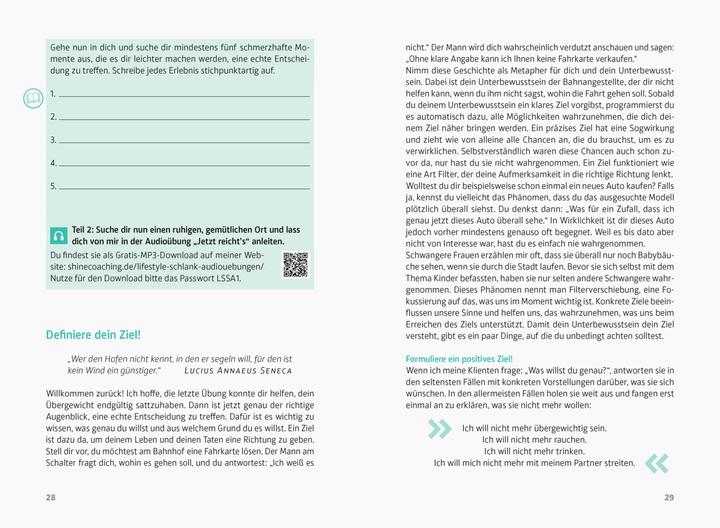 Image du produit Lifestyle Schlank! Selbstcoaching statt Diät mit Coaching- und Audioübungen (Allemand, Julia Sahm, 2019)