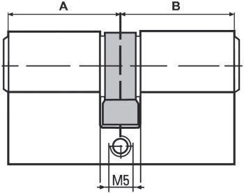 Produktbild BKS Profildoppelzylinder PZ 8812 31/55 mm Not- und Gefahrenfunktion beidseitig Anzahl Schlüssel 3 ver... (Profildoppelzylinder)