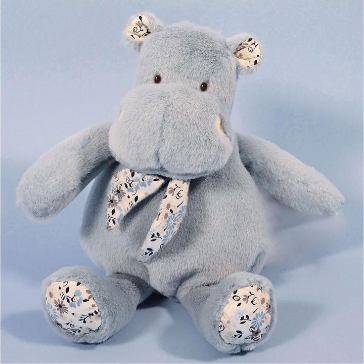 Immagine prodotto Doudou et Compagnie Bandana ippopotamo, azzurro 22cm (MQ3) ** (16 cm)