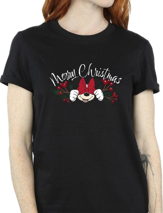Image du produit Disney - T-shirt MINNIE MOUSE CHRISTMAS HOLLY - Femme (XXL)