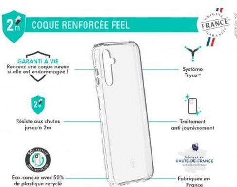 Image du produit Force Case Feel Étui pour téléphone portable Series (Samsung Galaxy A14 5G)