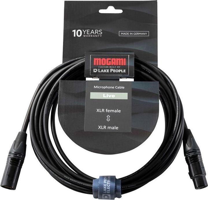 Immagine prodotto Mogami Gold Series Microphone Cable Stage (5 m, XLR)