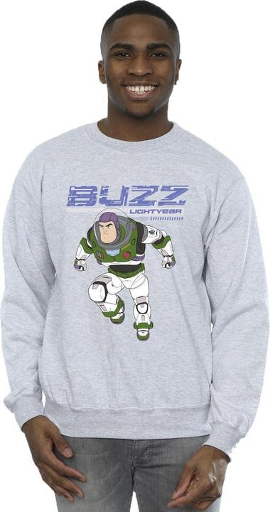 Actual product image Disney Mens Lightyear Buzz Jump To Action Sweatshirt (XXL)