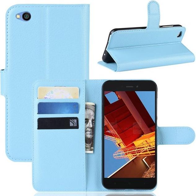 Actual product image MU Classic Litchi Leather Bookcover Series (Xiaomi Redmi Go)