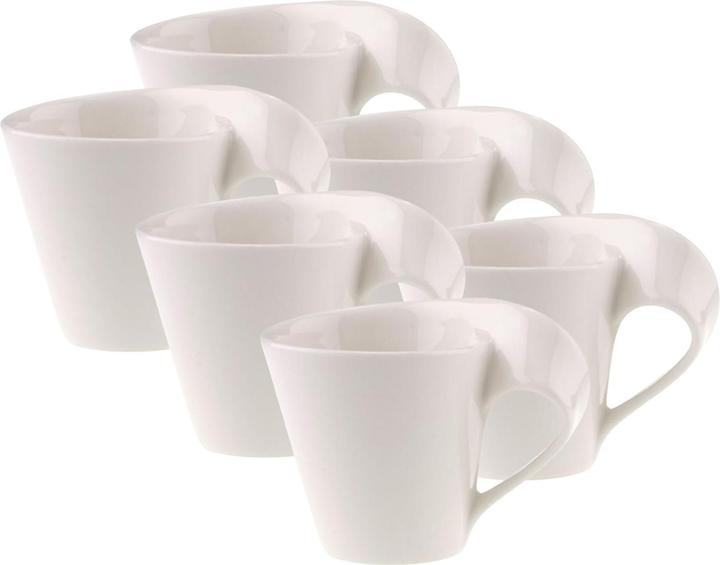 Produktbild Villeroy & Boch New Wave Caffe Espresso Obertasse 0,08 l Set6 (80 ml, 1 x)