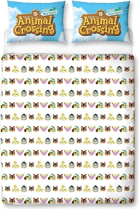 Produktbild Animal Crossing Logo Bettwäscheset