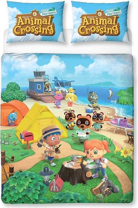 Produktbild Animal Crossing Logo Bettwäscheset
