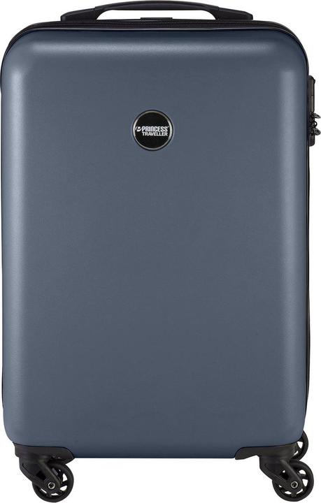 Princess Prinzessinreisende PT01 - Handtasche Koffer - Platinum Navy - S - 55 cm (35 l, Handgepäck (bis 50l))