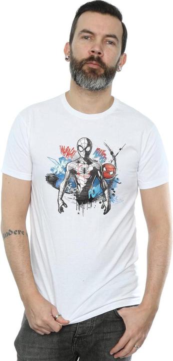 Immagine prodotto Spider-Man Graffiti Pose Maglietta Uomo (XL)