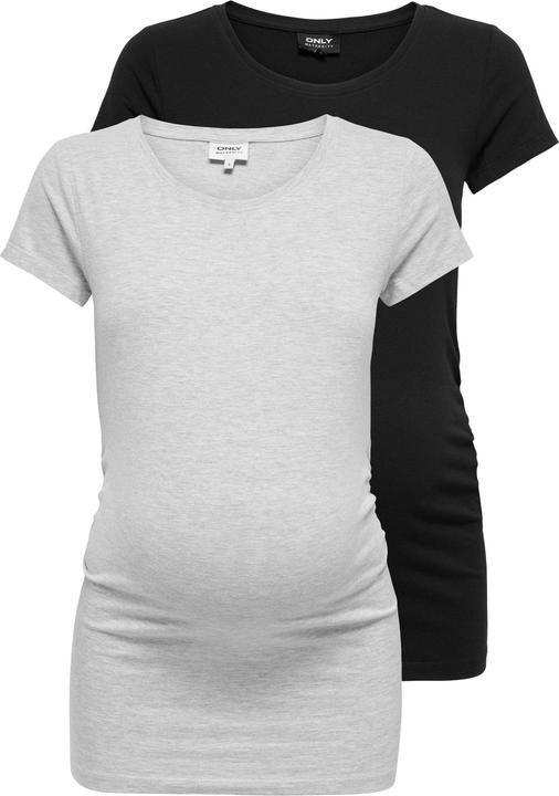 Immagine prodotto Only Maternity Maglietta Mum 2-Pack Basic (XXL)