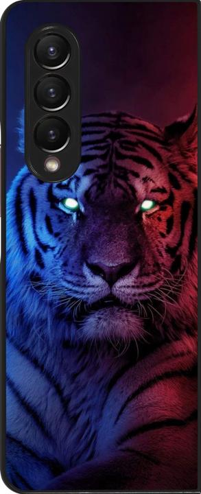 Image du produit PhoneLook Coque Tiger Blue Red (Samsung Galaxy Z Fold4)