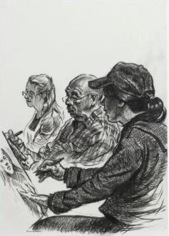 Produktbild Faber-Castell Tuschestift (Schwarz, 8 x)