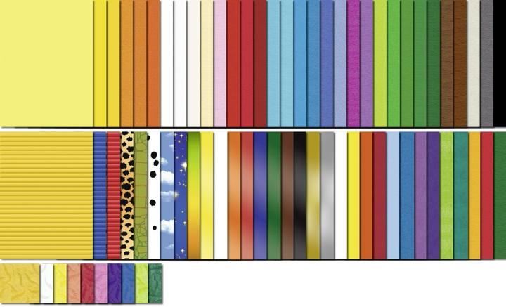 Produktbild Ursus Bastelpapier Basteln ohne Ende Set mit 164 Blatt, Mehrfarbig (1 x)