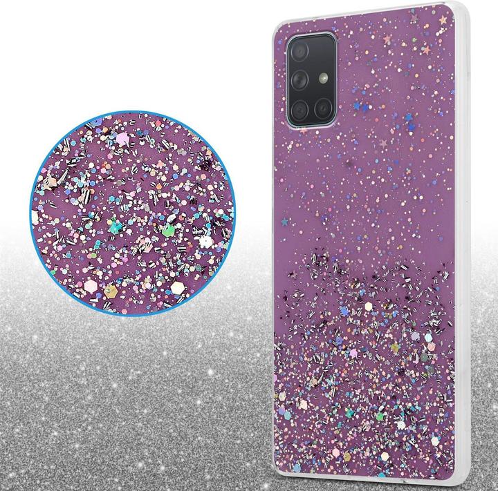 Produktbild Cadorabo TPU Cover funkelnder Glitter (Samsung Galaxy A71 5G)