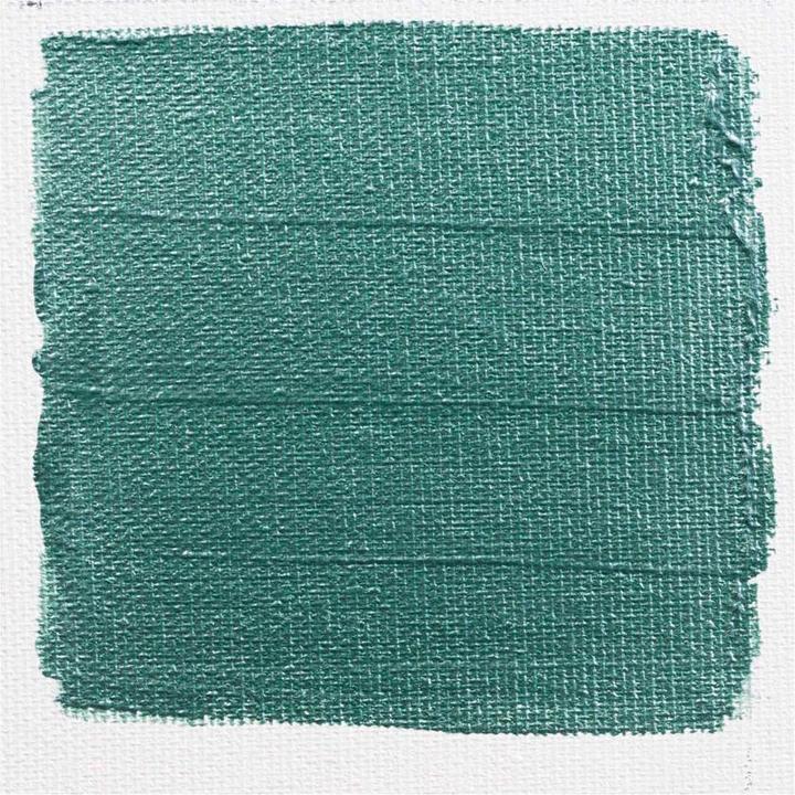 Actual product image Talens Acrylic paint tube 75ml metallic green 836 (Metallic green, 75 ml)