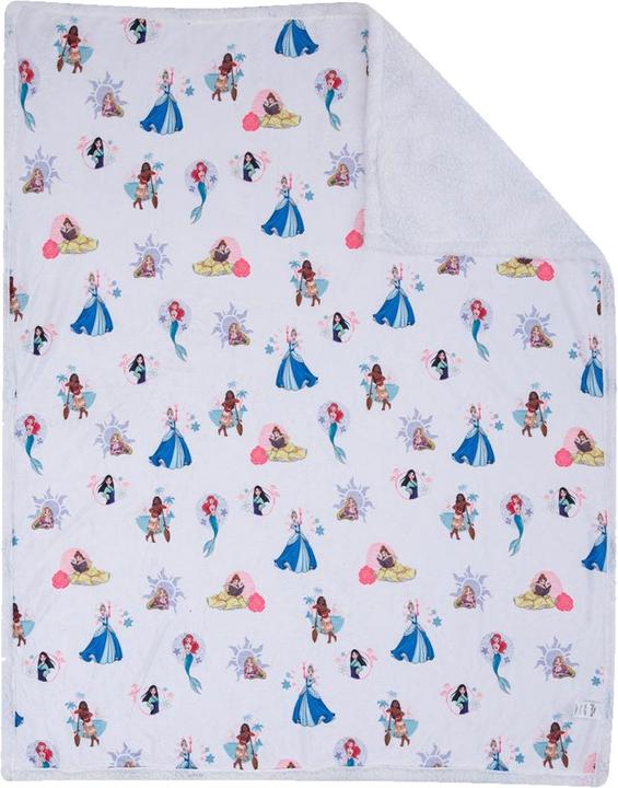 Immagine prodotto Disney Princess Coperta Pile a fibra lunga (152 x 127 cm)