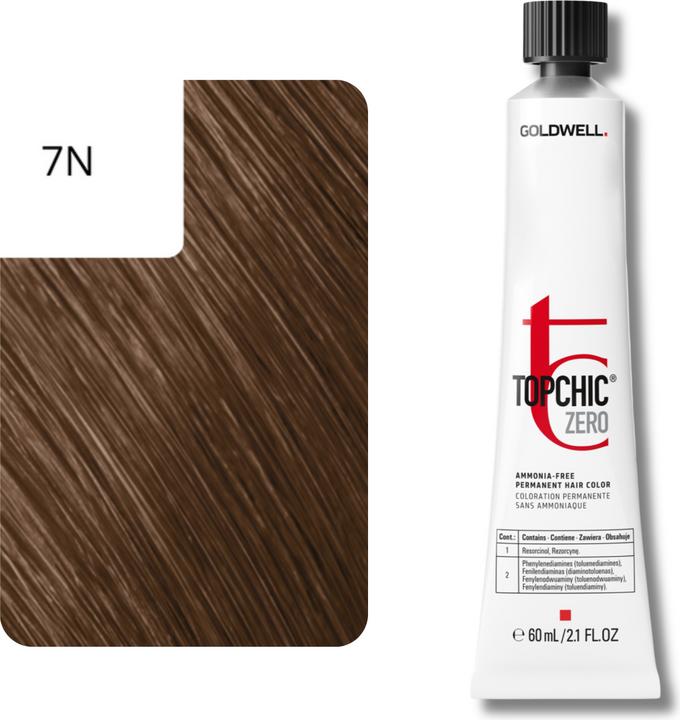 Produktbild Goldwell Topchic Zero - 7N Mittelblond (7N - mittelblond)