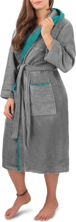 Produktbild Normani Damen Wellness-Bademantel aus 100% Baumwolle (XXL)