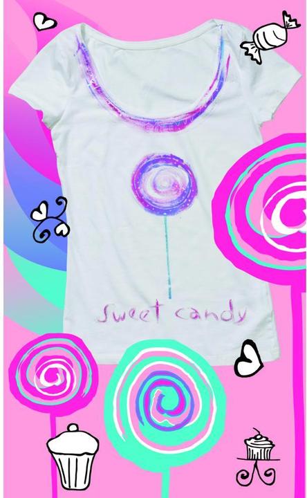 Produktbild Marabu Textil Starter-Set (Lila, Fuchsia, Rosa, Türkis, Violett, 60 ml)