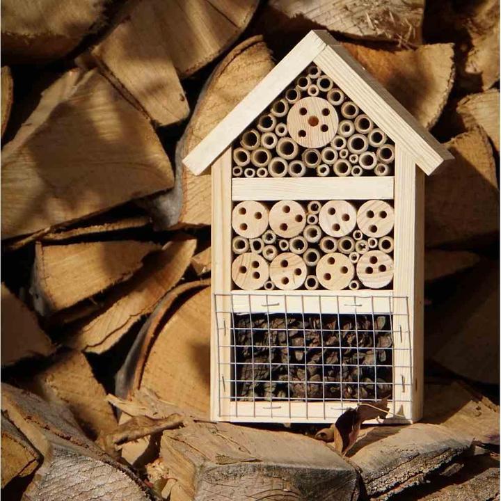 Image du produit Siena Garden Hôtel-insectes (Abeilles sauvages, Abeille, Guêpes creuseuses)