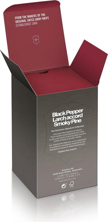 Actual product image Victorinox Black Steel (Eau de toilette, 100 ml)