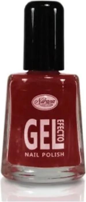 Actual product image Nurana Cosmetics Nurana gel effect nail polish 04 garnet 10ml (04 Grenade)
