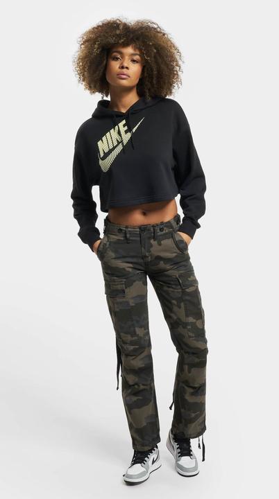 Immagine prodotto Nike Felpa da ballo in pile con cappuccio Donna (L)