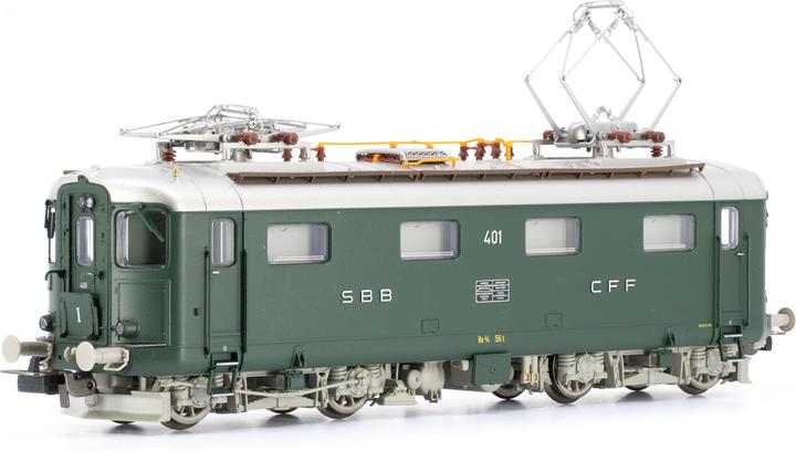 Image du produit Piko Locomotive électrique CFF Re 4/4 I 1ère série 401 Origine,ACS Ep III (Piste H0)