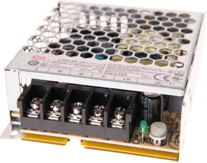 Actual product image MeanWell LRS-35-12