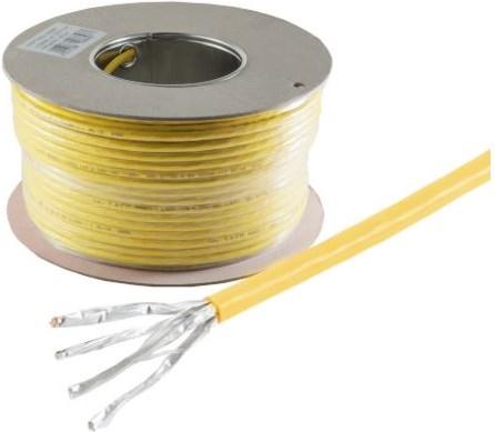 Immagine prodotto Shiverpeaks 75500-A+-100SSP Cavo di rete 100 mCat.7a Raw cable+ S/FTP (S-STP) Giallo (S/FTP, CAT7a, 100 m)