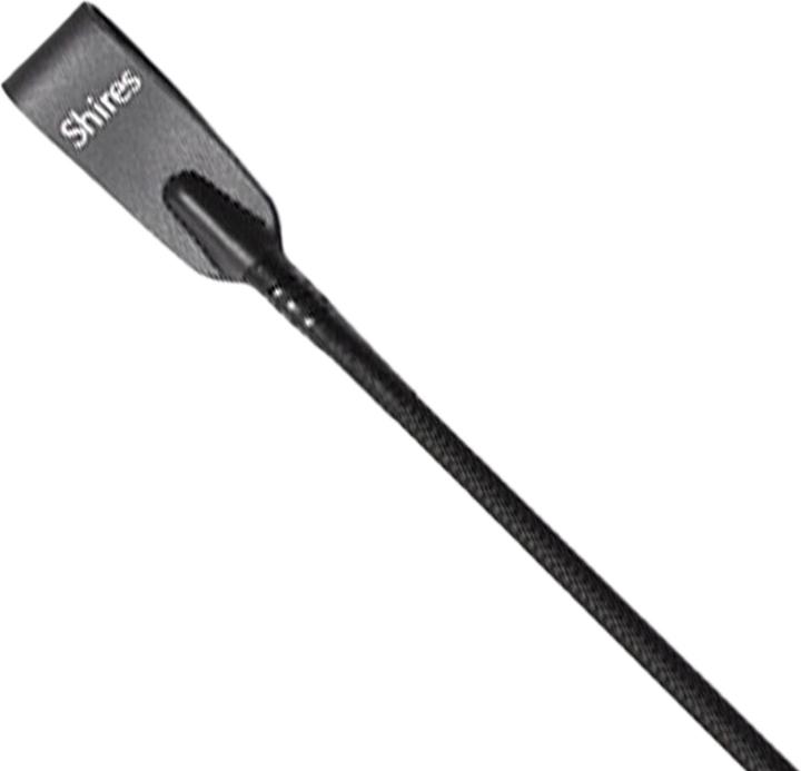 Actual product image Shires Riding Crop With Thread Leather