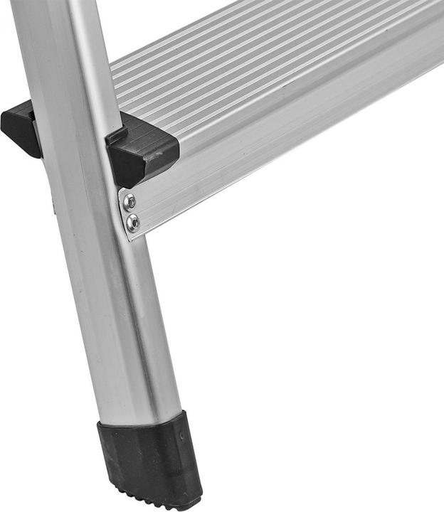 Actual product image Dema Alu - Haushaltsleiter Leiter Klapptritt Stehleiter Trittleiter 3 Stufen 150 kg (Stile)